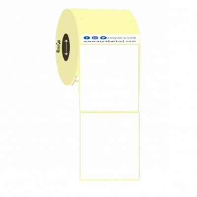 100mm x 135mm Kuşe Etiket