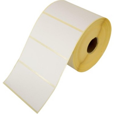 50mm x 30mm Kuşe Etiket 