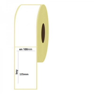 100mm x 135mm Termal Etiket (Sticker)