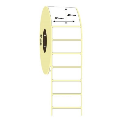80mm x 40mm Termal Etiket (Sticker)