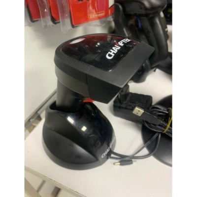 2.EL Chamtek Kablosuz Lazer Barkod Okuyucu 1D showroom ürünü sıfır gibi